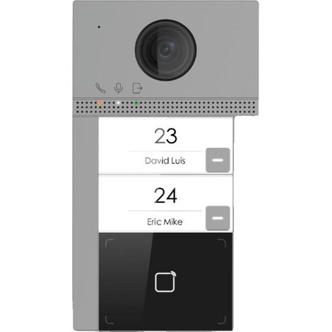 Interphone vidéo Hikvision DS-KV8213-WME1(C) Full HD argent