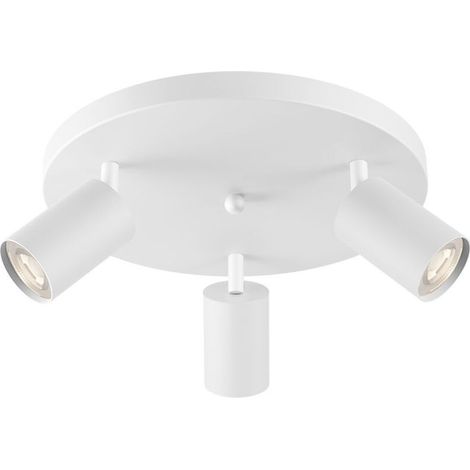 Spot LED saillie 3xGU10 IP20 35W max – Blanc (1/3)