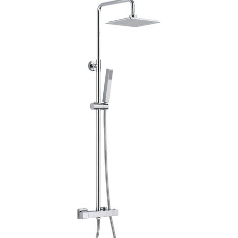 Colonna doccia termostatica versione quadra Damast 12449 Cromo - Termostatico (1/2)