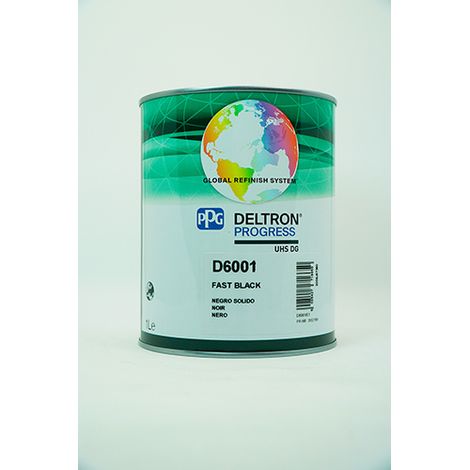 PPG DELTRON D6001 UHS BLACK 1 LITER