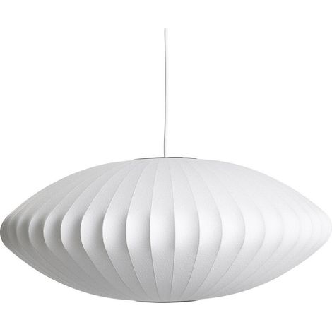 Hay Pendelleuchte Nelson Saucer Bubble Medium cremeweiß