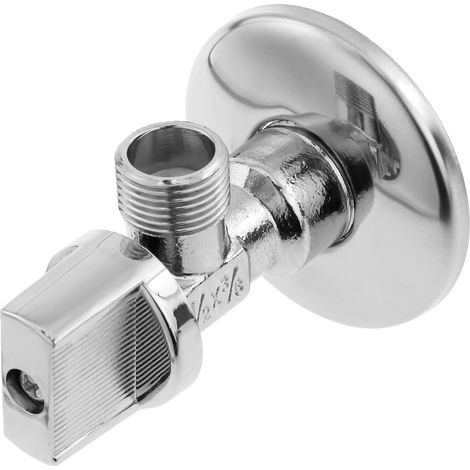 PrimeMatik - Robinet de réservoir carré en téflon anti-calcaire 1/2 "-3/8" (1/5)