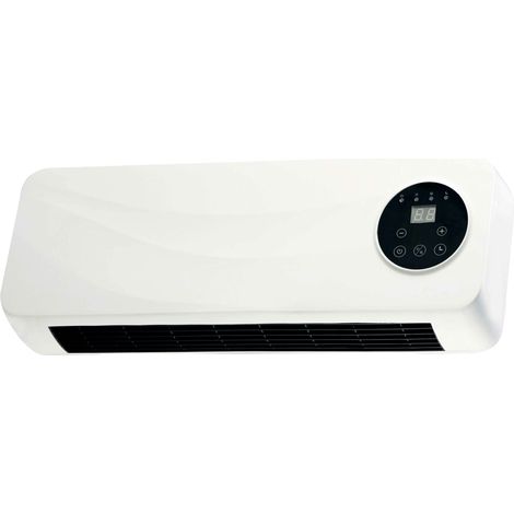Calefactor Eléctrico Split de Pared con Mando MERCALOR MT01572 – 2000 W, 230 VAC  Oferta exclusiva