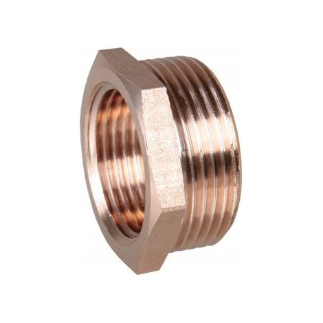 Messing-Reduzierstück 1 x 3/4 Zoll Aquer-Anschluss