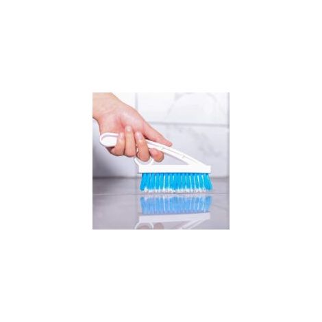 2er-Set Fugenbürsten – Bürste mit steifen Nylonborsten für Badewanne und Dusche – Für Boden- und Fliesenfugen – Reinigungsbürste für Bad und Küche – Crezuo