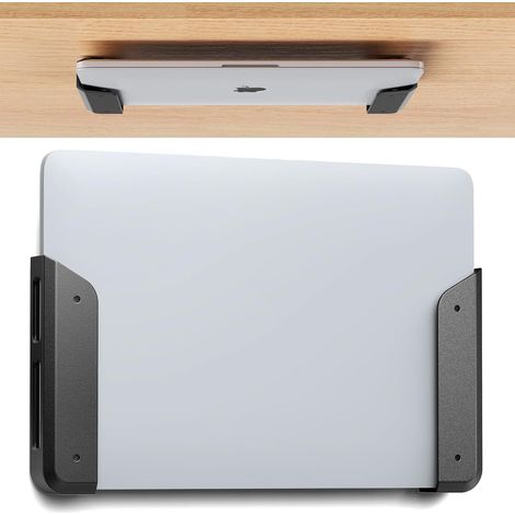 Soporte de pared universal para tabletas, iPads, MacBooks y tabletas Surface: se monta en la pared con adhesivo resistente y tornillos para Microsoft Surface, iPad Pro, Air y tabletas Android (1/5)
