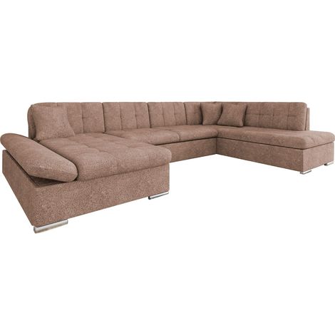 Canapé d'angle Comfivo Tilia I, Coral 45, Disponible, 345x205x76cm, 0 (1/5)