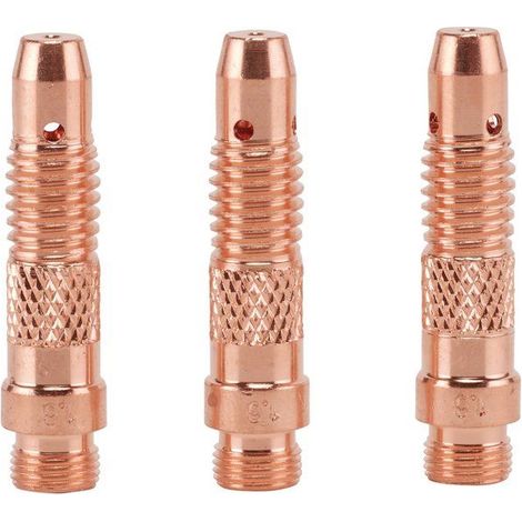 Premium 1.6mm TIG Torch Collet Body Set – Pack of 3 for Models 70087 and 57096