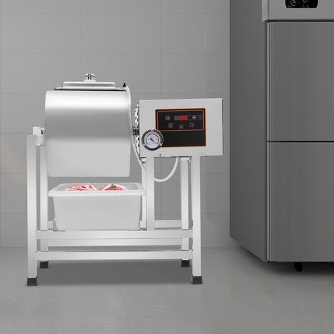 Senderpick – Mélangeur électrique sous vide 38L – Marinade intelligente avec rotation bidirectionnelle – Acier inoxydable – Moteur silencieux 240W
