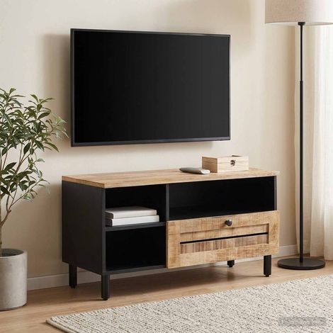 vidaXL Armoires de rangement avec tiroir Marron 80 x 33,5 x 46 cm (1/5)