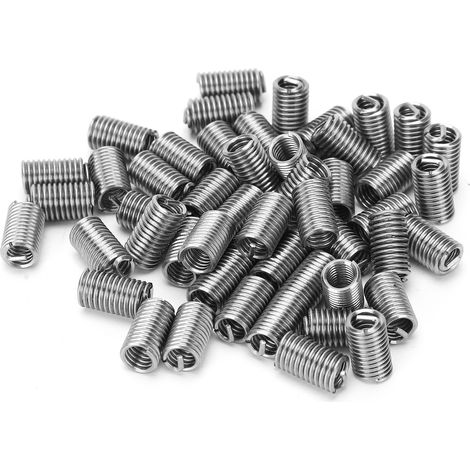 50 Pièces Bagues de Réduction Filetées Mâle-Femelle en Acier Inoxydable M10-24x3D pour Réparation