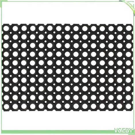 Paillasson - 155644 - Rectangulaire - Caoutchouc - 40 x 60 cm (1/5)