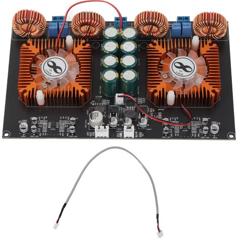 Amplificateur de puissance Classe D TPA3255 2x600W double cœur - Module numérique YJ-TP3255 24V-48V pour enceintes DIY (1/5)