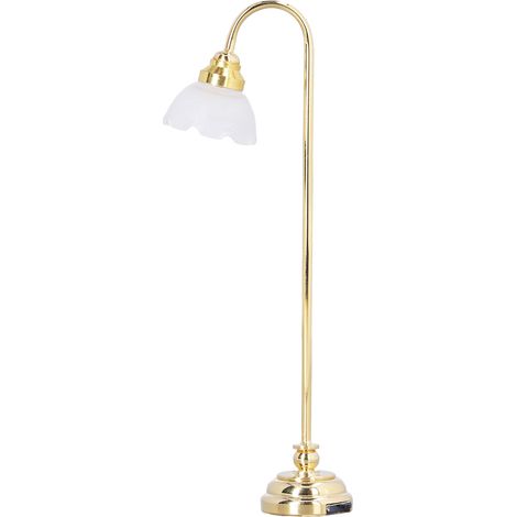 Lampadaire miniature pour maison de poupée, échelle 1/12. Meubles miniatures pour accessoires de maison de poupée. (1/5)