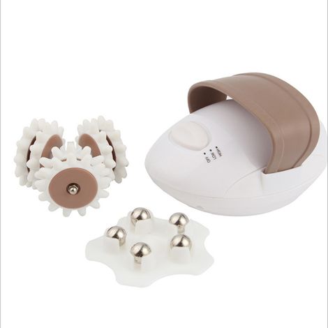 Rouleau de massage électrique minceur, mini masseur 3D brûleur de graisse pour jambes, fesses et corps