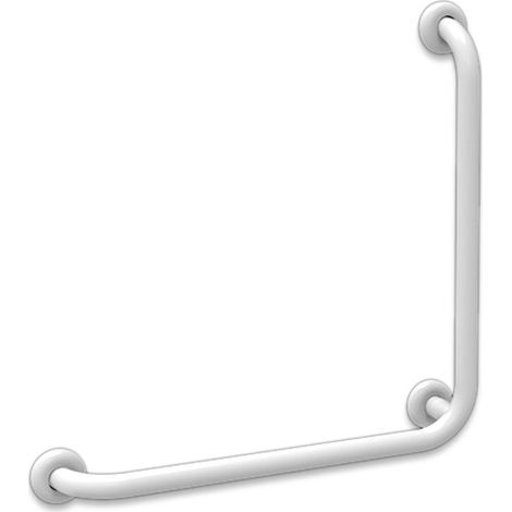 Maniglia di sicurezza bagni disabili cm.50x50 nylon bianca (1/3)