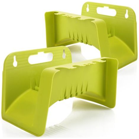 2X Support de Tuyau d'arrosage - Support de Tuyau pour Jardin, sous-Sol et Remise - Support Mural pour Tuyau de Jardin (1/4)