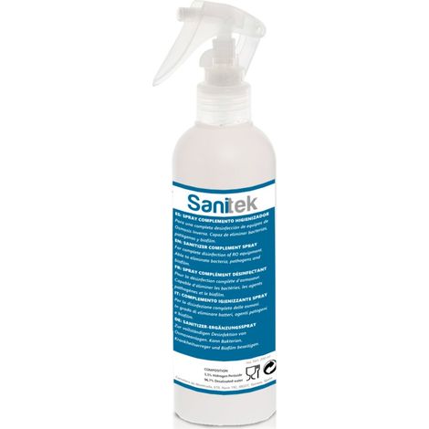 SANITEK Spray Igienizzante Complemento per osmosi inversa e fonti idriche