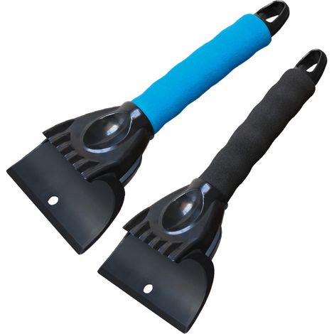 Outils de déneigement-grattoir à verre pour briser la glace et artefact de déneigement monté sur voiture-2 pièces