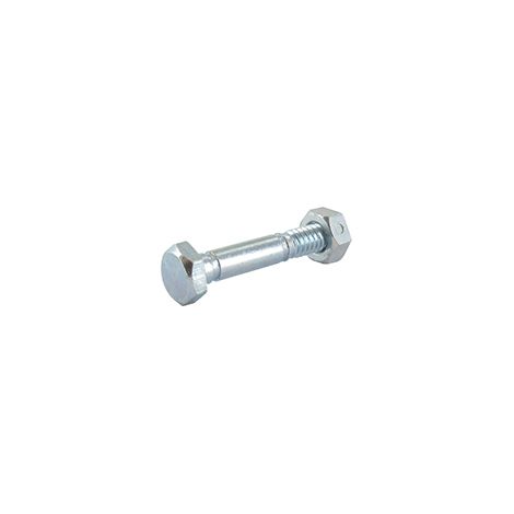 Asta/tuerca di sicurezza adattabile per spazzaneve Ariens, Jacobsen, John Deere - Lunghezza: 36,11mm, ø: 6,35mm. Sostituisce origine: