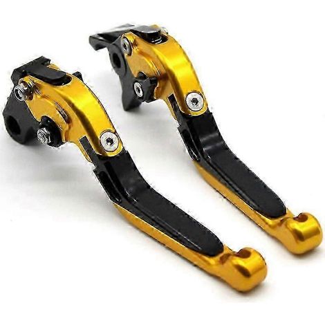 Compatible avec Kawasaki Ninja ZX-14R S Version 2016-2017 : Accessoires moto ZX14R : Levier de frein et d'embrayage réglable, pliable et extensible (7) (1/5)