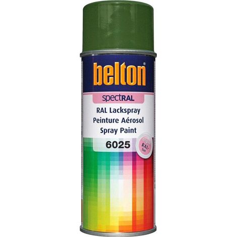 Bombe de peinture Belton Spectral RAL6025 vert fougère 400ml