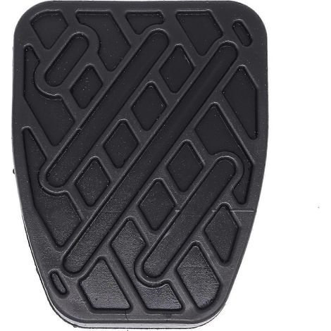 Couvre-pédales de frein et d'embrayage en caoutchouc noir pour voiture 46531jd00a, compatibles avec Nissan Qashqai J10 Dualis 2007 2008 2009 2010 2011 2012 2013 (1/5)