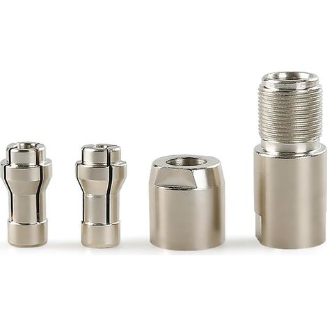 CCYKXAAdaptateur de mandrins de serrage de 3 mm et 6 mm pour meuleuse d'angle de type 100 outils rotatifs de conversion en acier au carbone (1/5)