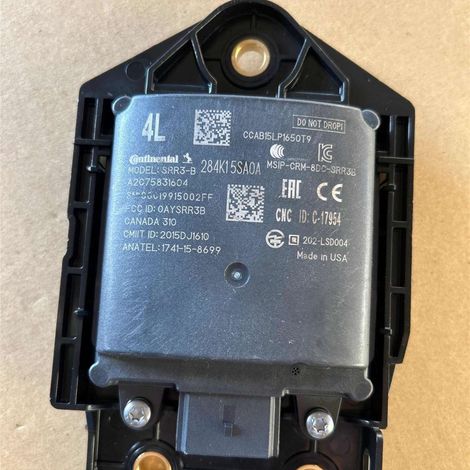 Kompatibel mit Original-Volkswagen-Teilen, ACC-Radarsensor für adaptive Geschwindigkeitsregelung 284K15SA0A 284K05SA0A, vorderes Zusatzradar, verwendet im Kollisionswarnsystem.