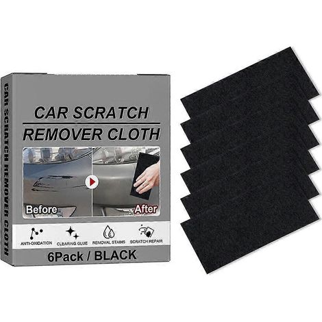 6er-Pack Nano-Reinigungstücher für Autokratzer, Mehrzweck-Nano-Reinigungstücher zur Reparatur kleiner Kratzer im Autolack, Wassersprüher