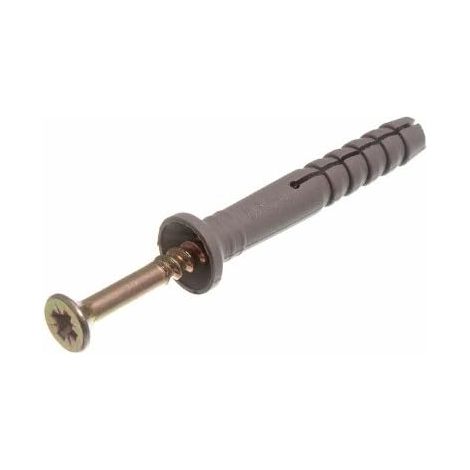 Lot de 400 marteaux en nylon avec fixations pour maçonnerie M6 x 40 mm (1/2)