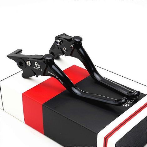 Applicable aux Honda CBR500R CB500X CB500F, cornet de frein modifié en alliage d'aluminium, tige d'embrayage manuelle (22 noir) (1/4)