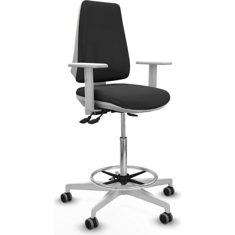 Sedia da Ufficio Elche Piqueras y Crespo B5B026G Grigio scuro Alta (1/5)