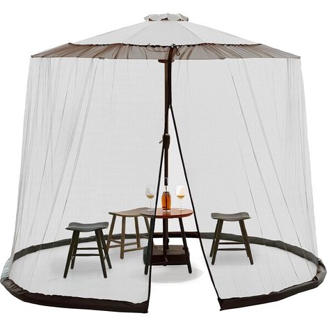 Moustiquaire - 2,3 x 3 m - Protection de tonnelle/terrasse, idéale pour les balcons/jardins (1/5)