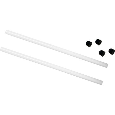 Lot de 2 arbres en céramique pour Pure Spa Hot Tub pompe à turbine Fix erreur E90 arbre de pompe Spa de remplacement (lot de 2 arbres en céramique avec 4 capuchons) (1/5)