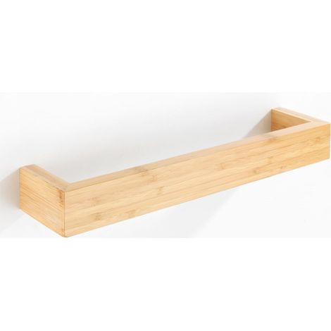 Aloss BAMBUSA toallero de bambú marrón claro 40 cm (1/5)
