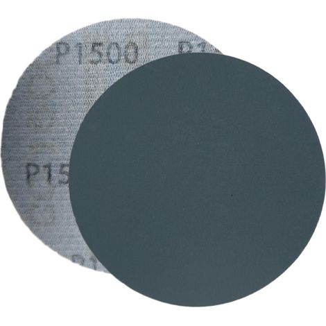60 Pièces Papier Abrasif Humide et Sec 75mm Disque à Poncer P1500 (1/5)