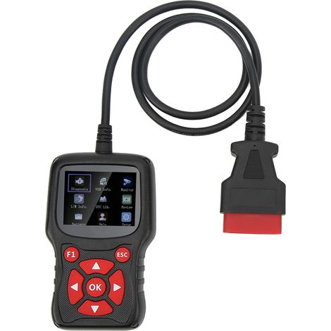 EOBD OBDII C302 Kfz-Scanner, mehrsprachiger LCD-Bildschirm, hohe Genauigkeit, 8V-24V Kfz-Diagnose (1/5)