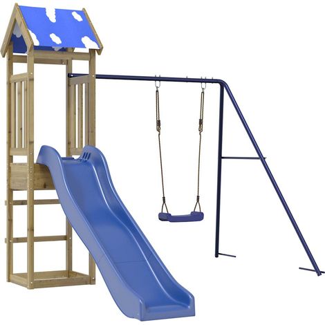 Spielturm Imprägniertes Kiefernholz vidaXL (1/5)