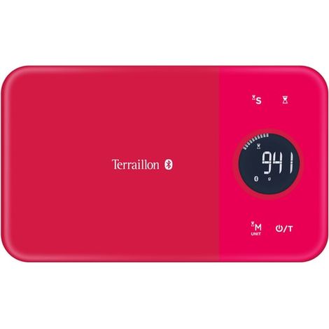 Terraillon Cranberry balance de cuisine rouge précise (1/5)