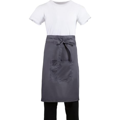 Tablier Serveur Whites Gris Anthracite - Whites Chefs Clothing (1/5)