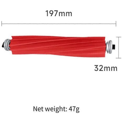 Pièces détachées pour aspirateurs Roborock Qrevo S, Qrevo Pro, Qrevo MaxV et Qrevo Plus : rouleau principal, brosse latérale, filtre, lingette de nettoyage (1/4)