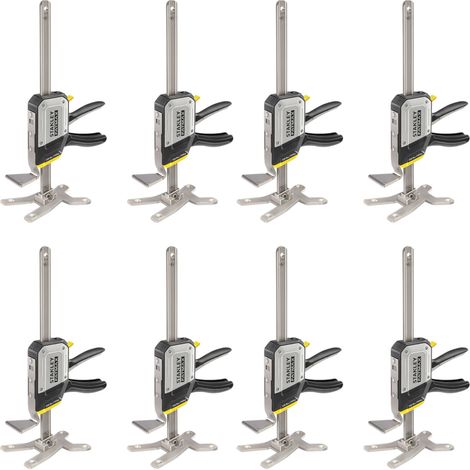 Stanley Fatmax FMHT83552-1 TradeLift Kit d'outils de montage à une main 8 pièces 150 kg de capacité de levage