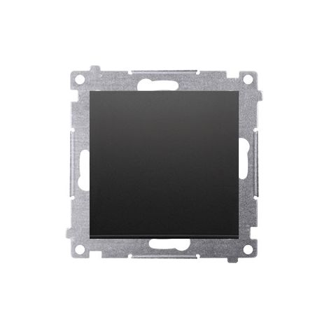 Interruptor unipolar Simon 54 (módulo) 10AX 250V con conectores rápidos, negro mate DW1.01/49 (1/5)