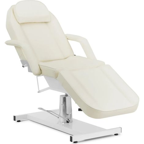 Sillón de estética profesional 200 kg PVC beige 140008926 (1/4)