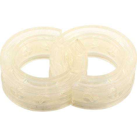 Amortisseur de voiture transparent, tampon de ressort et coussin de protection - Lot de 2 (1/5)