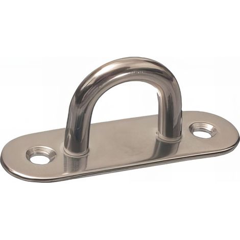 Pontet sur Platine Oblong Inox A2 32 X 100 mm