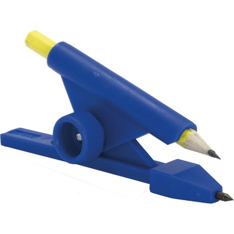 IQ-TOOLS Parallelanreißer mit Zirkelspitze und Bleistift (1/3)