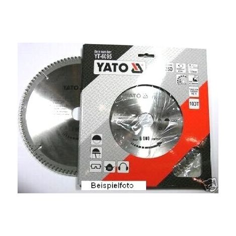YT 6095 YATO-ALUMINIUM-POUR SCIE CIRCULAIRE 250 X 100 X 30 MM YT-6095 (1/2)