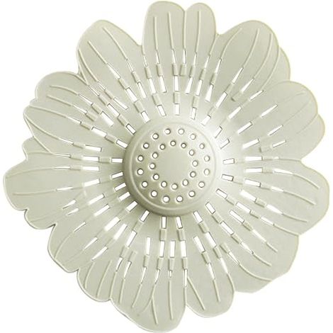 Filtro di scarico essenziale per lavello e vasca da bagno - Protezione anti-intasamento per capelli e altri detriti (verde, taglia unica) (1/4)